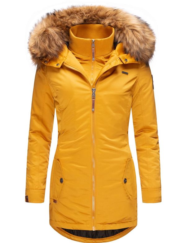 MARIKOO MARIKOO Zimski kaput 'Sanakoo'  zlatno žuta