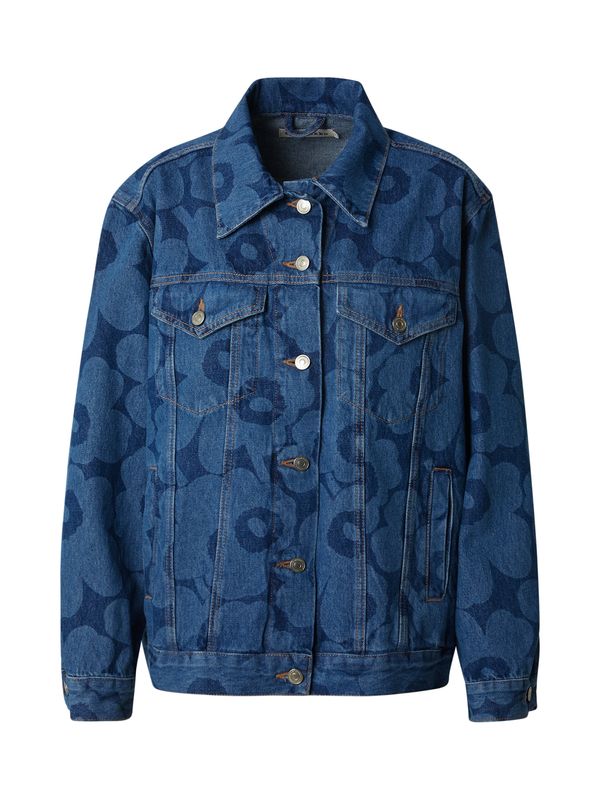 Marimekko Marimekko Prijelazna jakna 'MURROS UNIKKO'  plavi traper / tamno plava