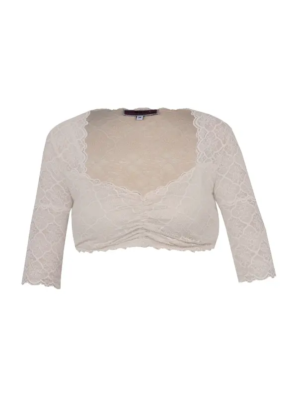 MARJO MARJO Bluza 'Wollbach'  vuneno bijela