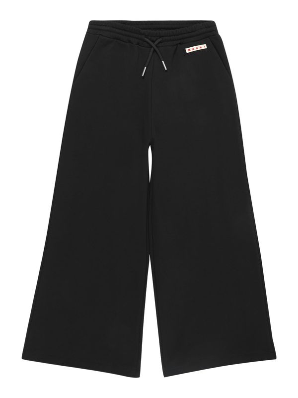 Marni Marni Hlače  crna