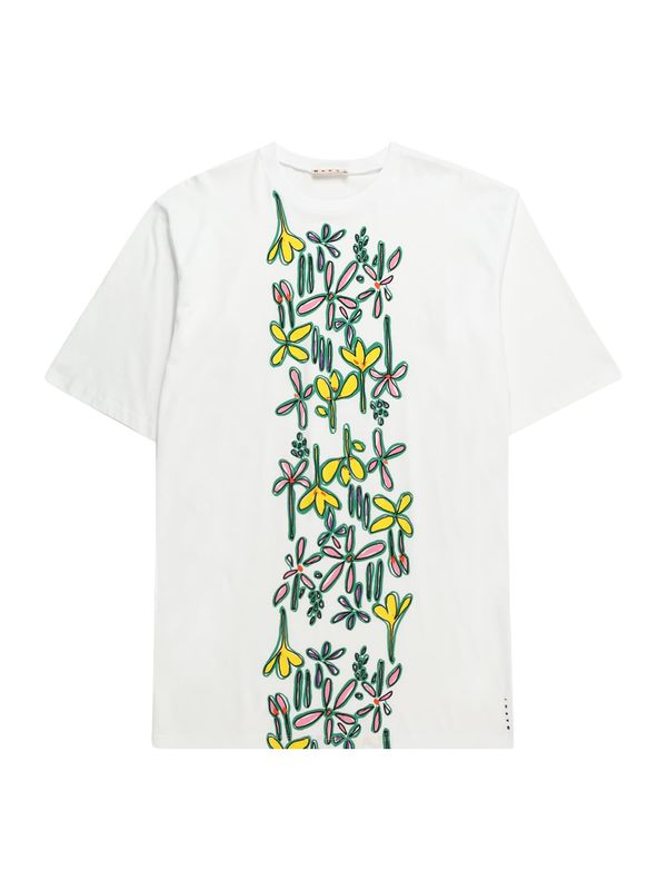 Marni Marni Majica  žuta / zelena / roza / bijela