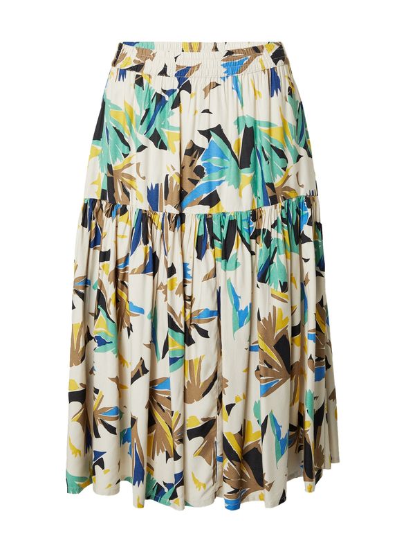 Masai Masai Suknja 'Subira'  bež / svijetloplava / svijetlosmeđa / zelena