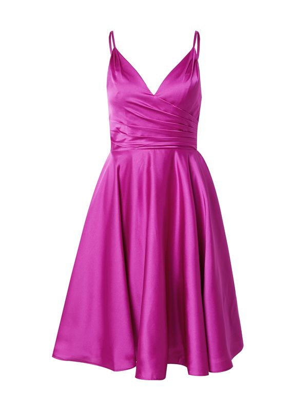 mascara mascara Koktel haljina  crvena ljubičasta