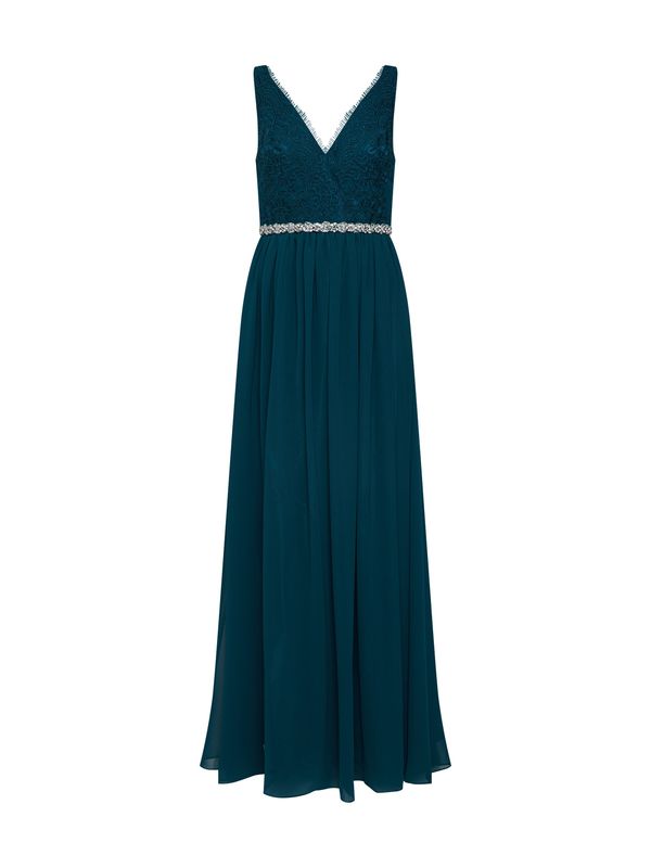 mascara mascara Večernja haljina 'LACE SHOULDER'  kraljevski zelena