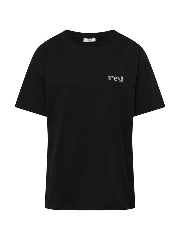 Mavi Mavi Majica  crna / bijela