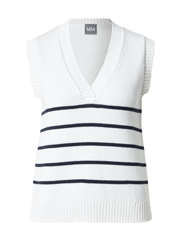 Max Mara Leisure Max Mara Leisure Pulover 'SCAFATI'  morsko plava / bijela