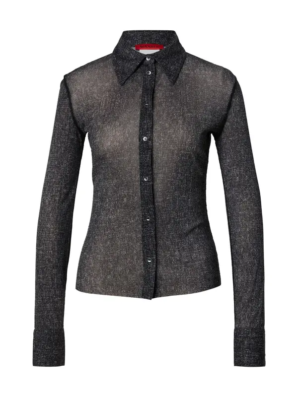 Max&Co. MAX&Co. Bluza 'ARMILLA'  svijetlosiva / crna