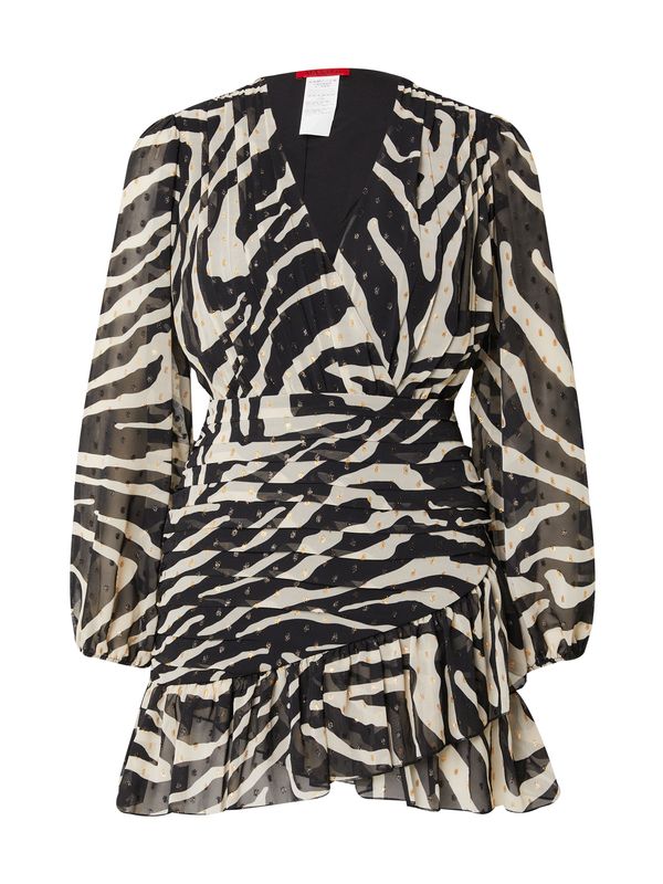 MAX&Co. MAX&Co. Koktel haljina 'RINVIATO'  bež / crna