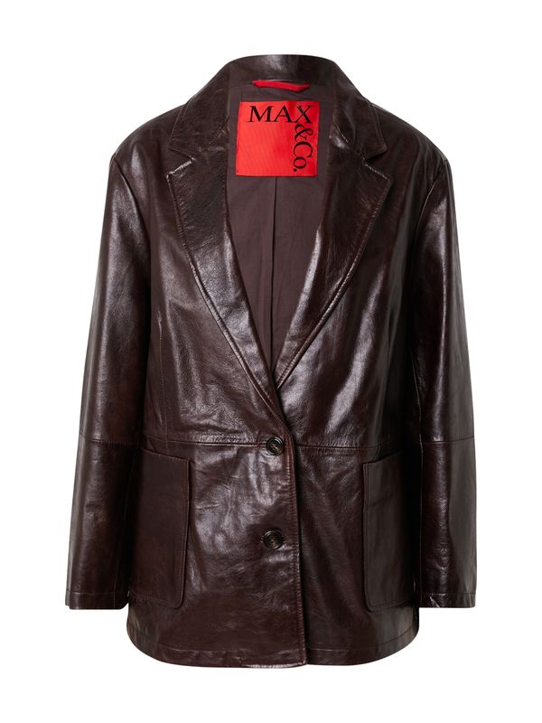 MAX&Co. MAX&Co. Prijelazna jakna 'PLINIO'  tamno smeđa