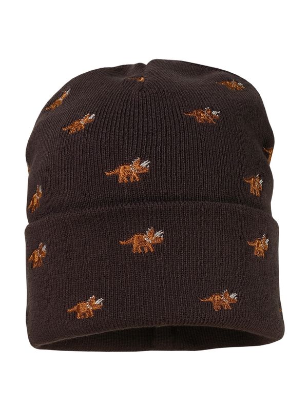 MAXIMO MAXIMO Kapa 'Triceratops'  konjak / tamno smeđa / svijetlosiva