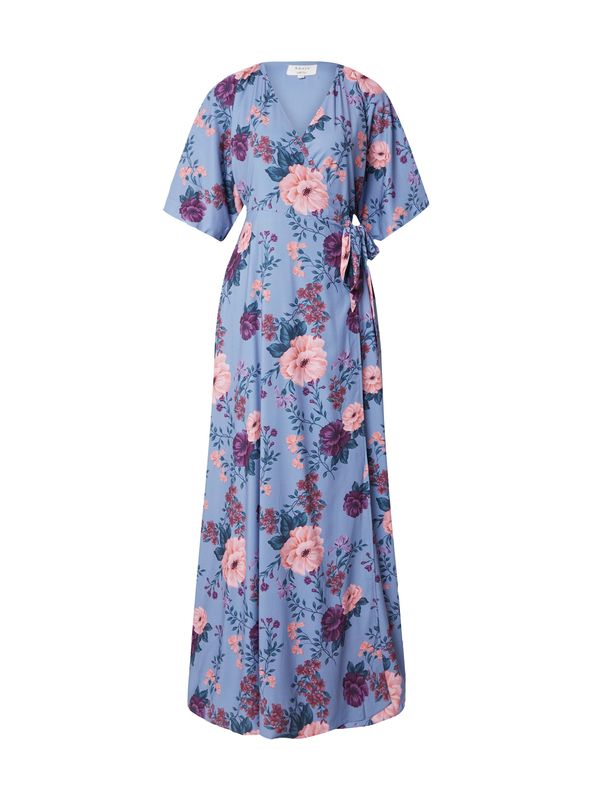 Maya Deluxe Maya Deluxe Haljina  svijetloplava / tamno zelena / patlidžan / marelica