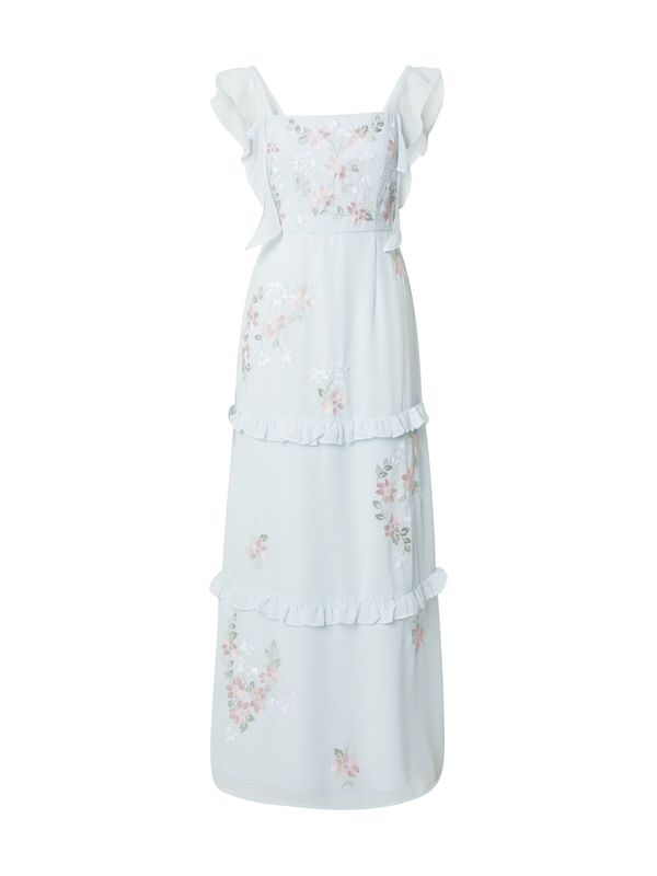 Maya Deluxe Maya Deluxe Haljina  svijetloplava / tamno zelena / prljavo roza