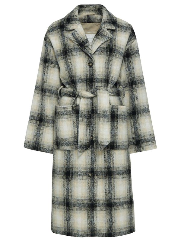 mazine mazine Prijelazni kaput 'Laven'  bež / boja pijeska / crna