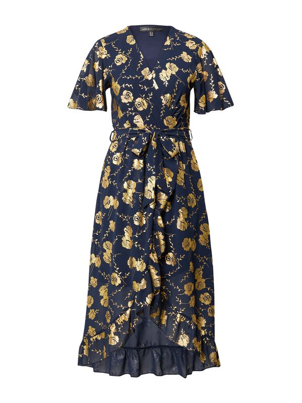 Mela London Mela London Haljina 'Mela'  mornarsko plava / zlatna