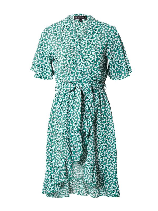 Mela London Mela London Haljina  smaragdno zelena / bijela