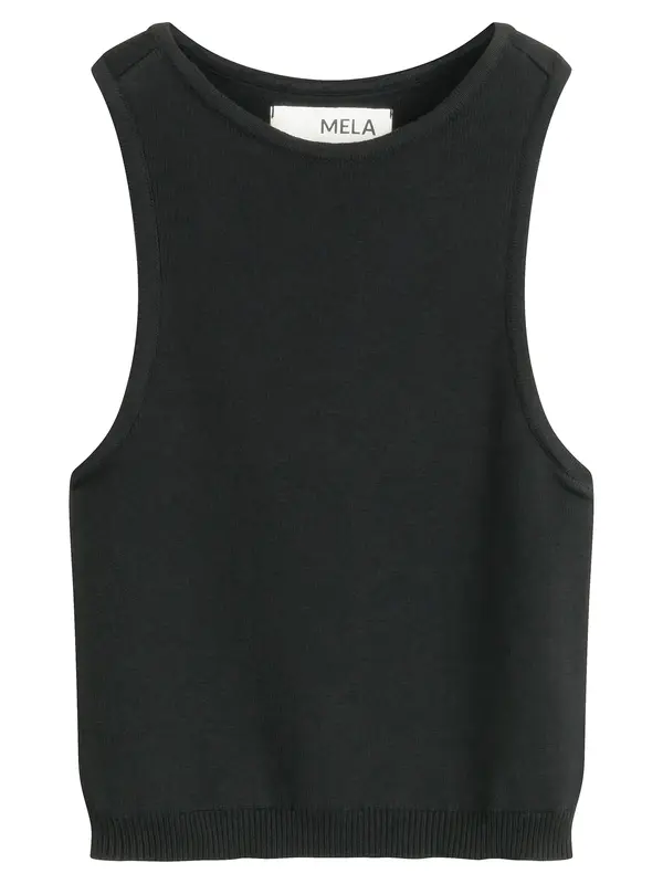MELA MELA Top s naramenicama 'Nikara'  crna