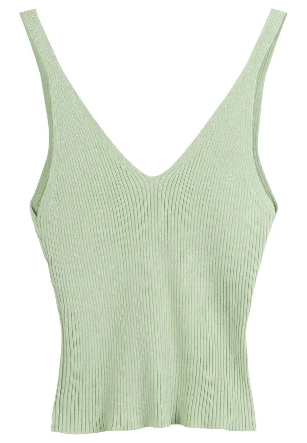 MELA MELA Top s naramenicama 'Rhada'  svijetlozelena