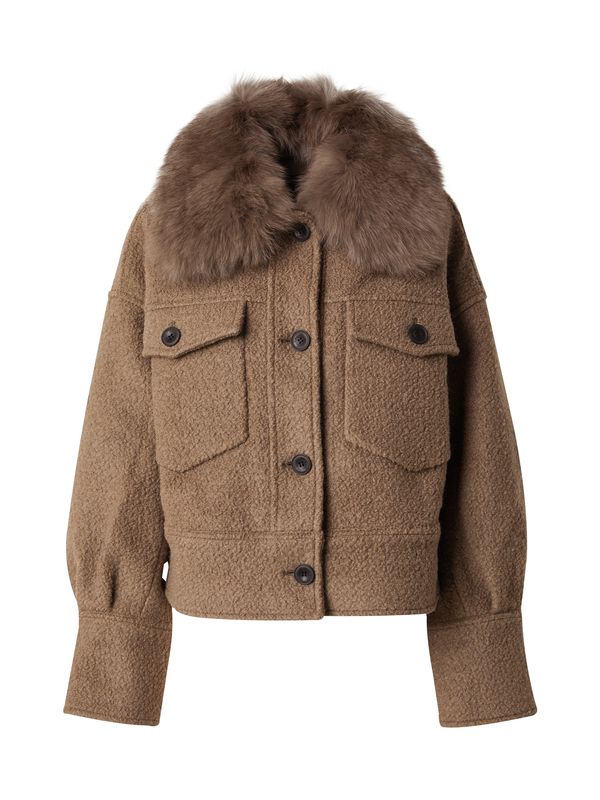 MEOTINE MEOTINE Prijelazna jakna 'CHARLIE'  smeđa