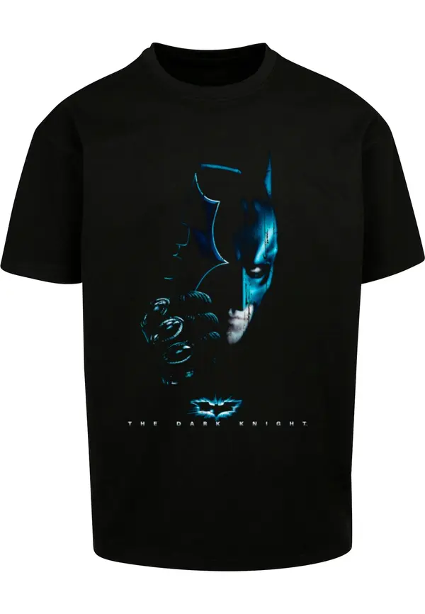 Merchcode Merchcode Majica 'Batman the dark Knight'  miks boja / crna