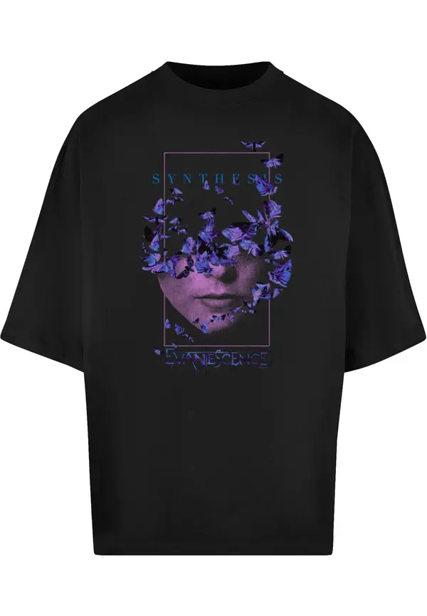 Merchcode Merchcode Majica 'Evanescence - Synthesis'  ljubičasta / crna