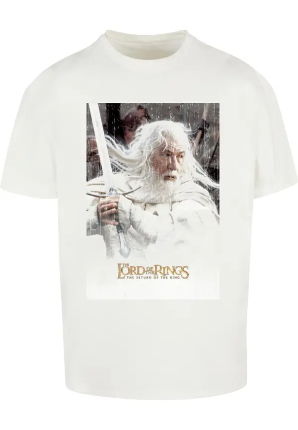Merchcode Merchcode Majica 'Lord of the Rings - Gandalf'  miks boja / bijela