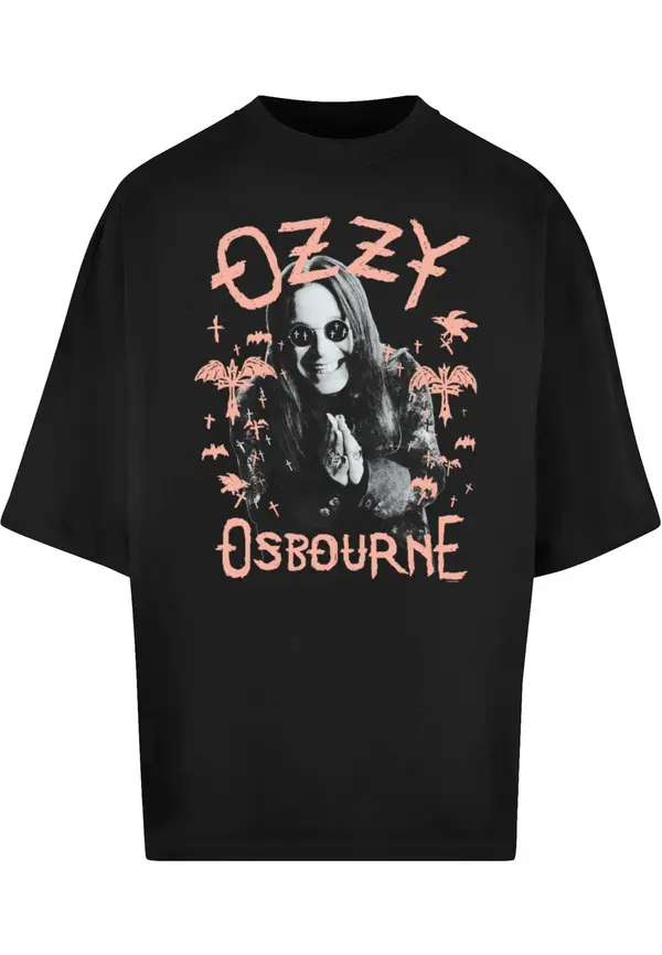 Merchcode Merchcode Majica 'Ozzy Osbourne'  miks boja / crna