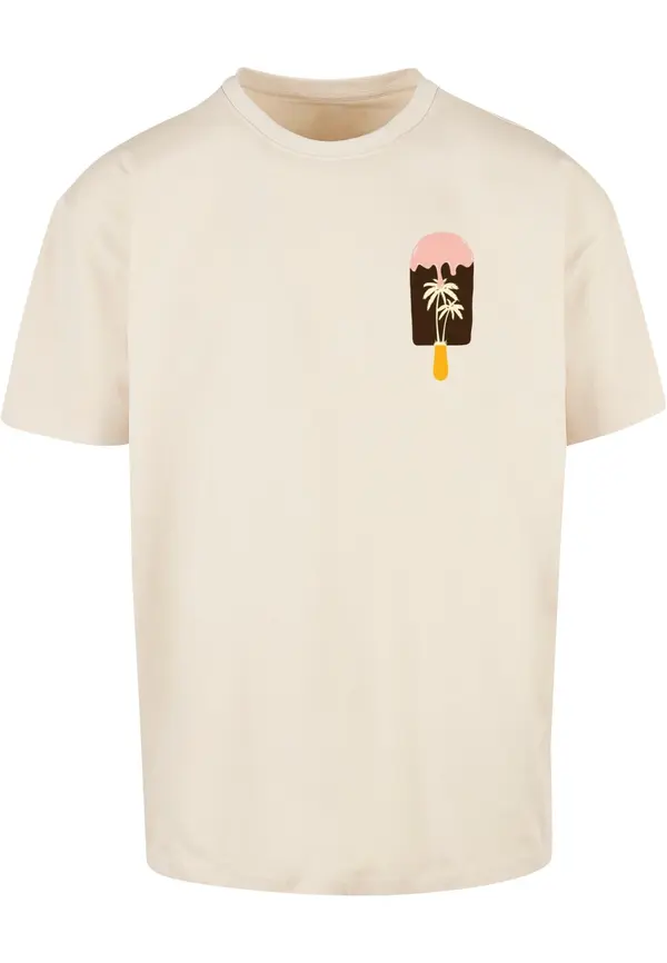 Merchcode Merchcode Majica 'Summer - Icecream'  pijesak