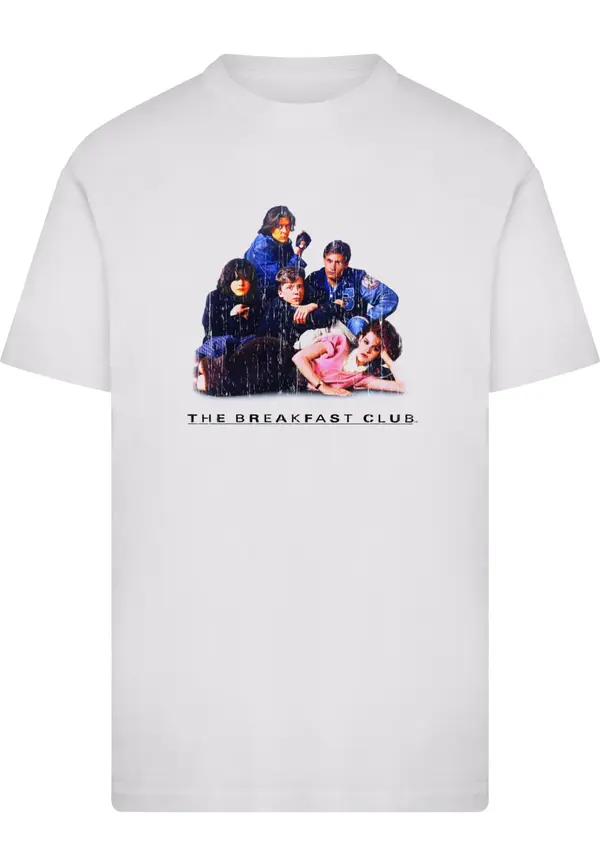 Merchcode Merchcode Majica 'The Breakfast Club'  miks boja / bijela