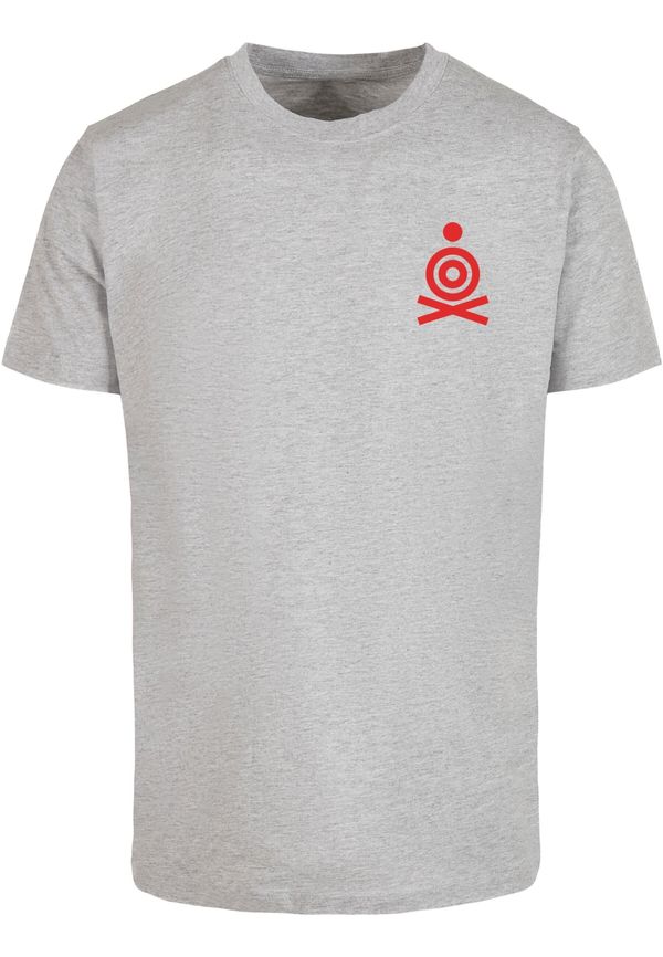 Merchcode Merchcode Majica 'Torc - Street Food'  siva / krvavo crvena / crna