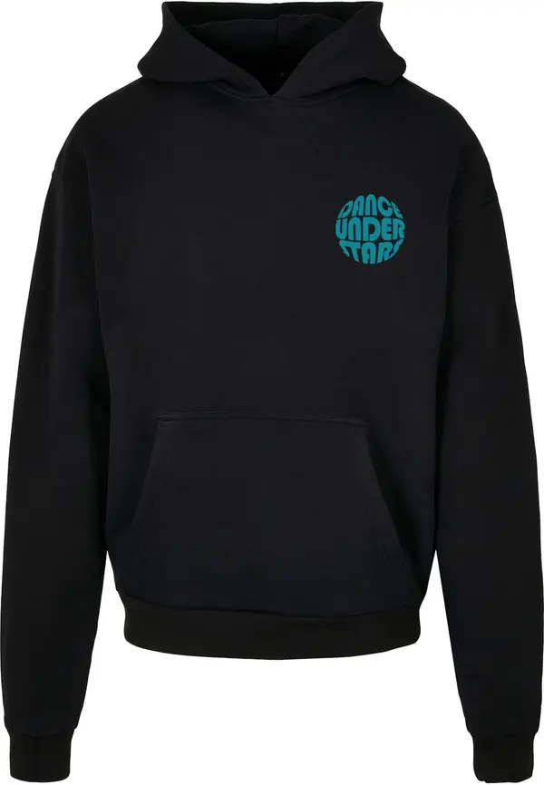 Merchcode Merchcode Sweater majica 'Dance Under Stars'  crno plava / petrol / roza / crna