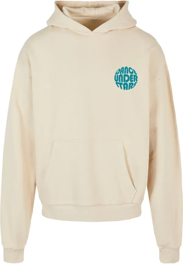 Merchcode Merchcode Sweater majica 'Dance Under Stars'  pijesak / mornarsko plava / petrol / narančasta