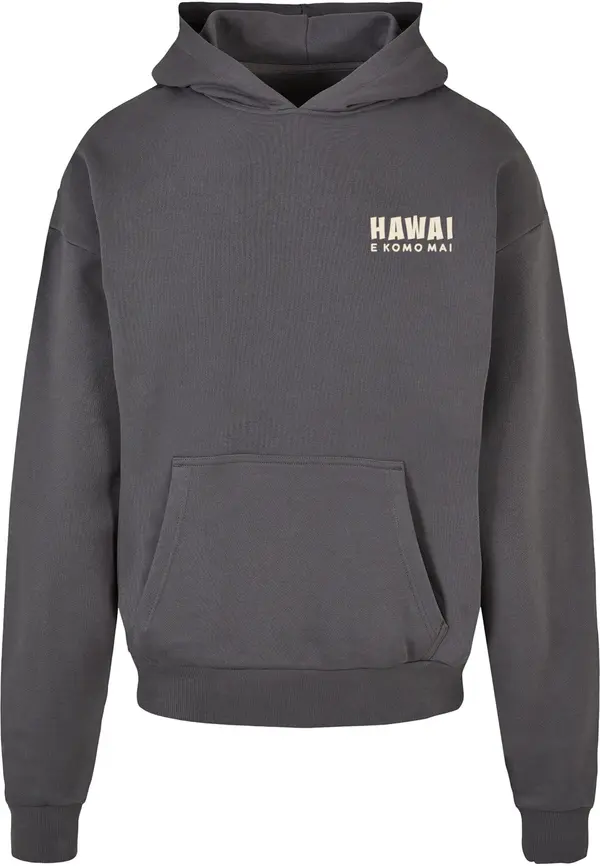 Merchcode Merchcode Sweater majica 'Hawai'  bež / siva