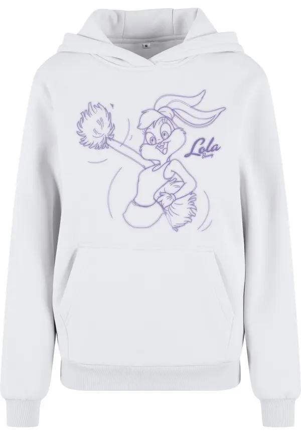 Merchcode Merchcode Sweater majica 'Lola Bunny'  ljubičasta / bijela