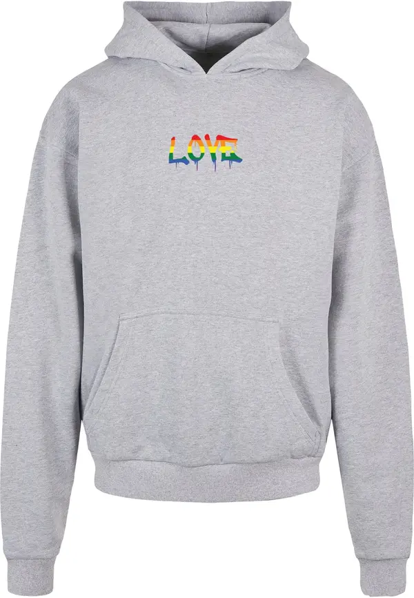 Merchcode Merchcode Sweater majica 'Love Teddy'  žuta / siva / zelena / crvena