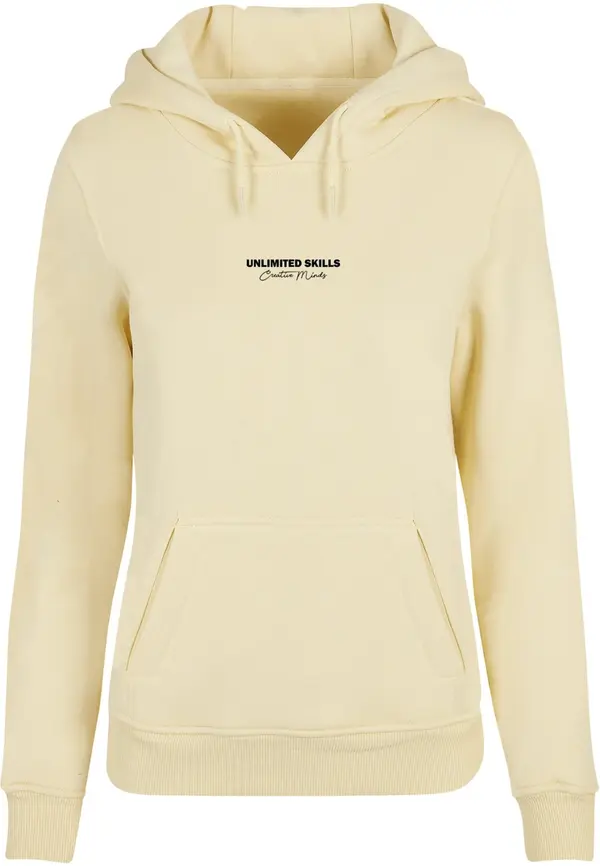 Merchcode Merchcode Sweater majica 'Unlimited Skills'  azur / pastelno žuta / svijetlosiva / crna