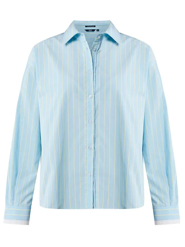 MEXX MEXX Bluza  svijetloplava / svijetlozelena / bijela