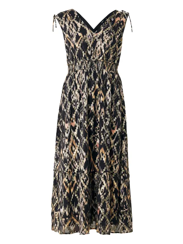 MEXX MEXX Haljina  maslinasta / ljubičasta / breskva / crna