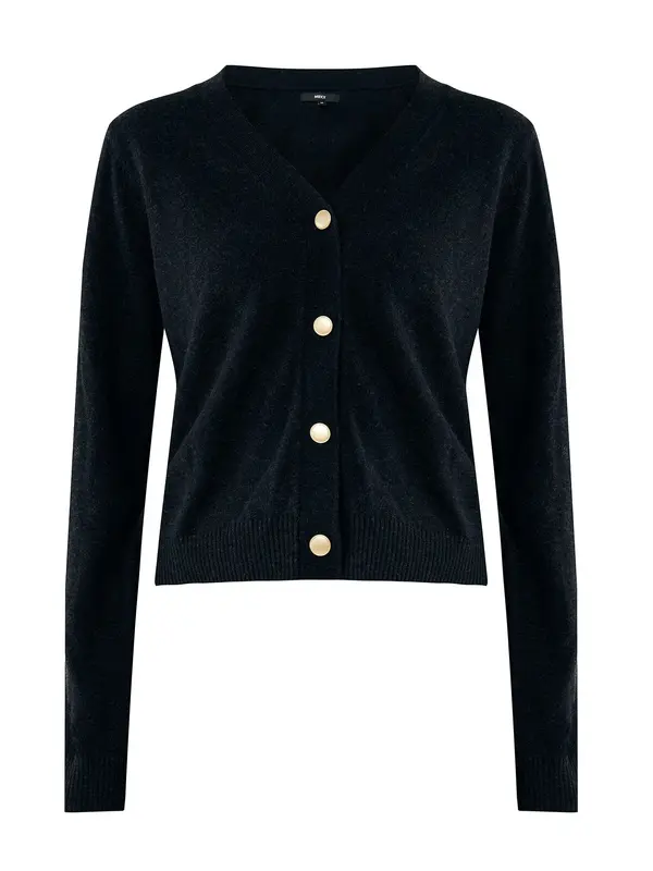 MEXX MEXX Kardigan 'Aralia'  crna