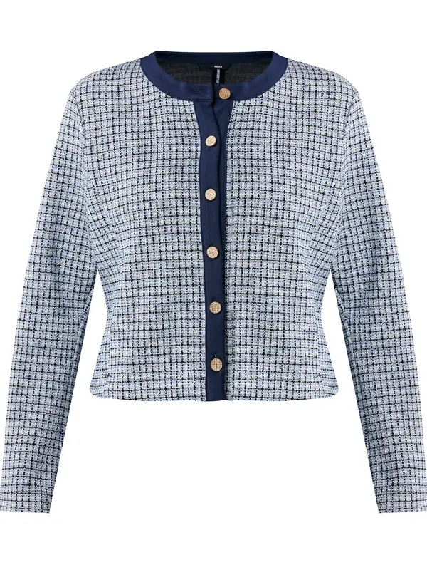 MEXX MEXX Kardigan  tamno plava / crna / bijela