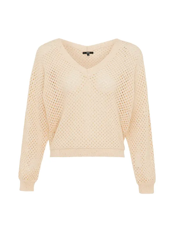 MEXX MEXX Pulover  boja pijeska / taupe siva