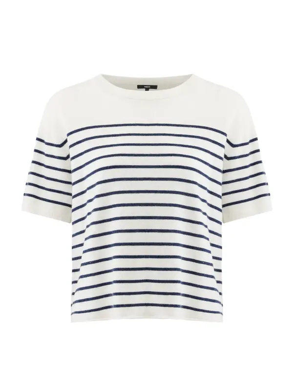 MEXX MEXX Pulover  crna / prljavo bijela