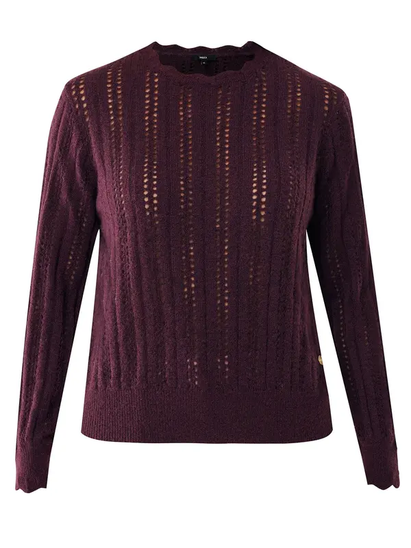 MEXX MEXX Pulover  crvena ljubičasta