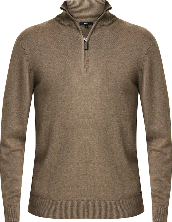 MEXX MEXX Pulover 'Mateo'  taupe siva