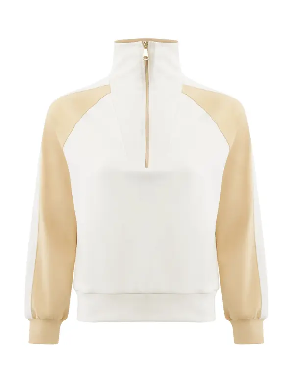 MEXX MEXX Sweater majica  boja slonovače / pijesak