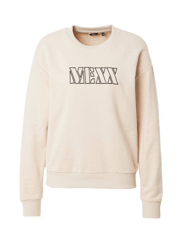 MEXX MEXX Sweater majica  svijetlobež / crna