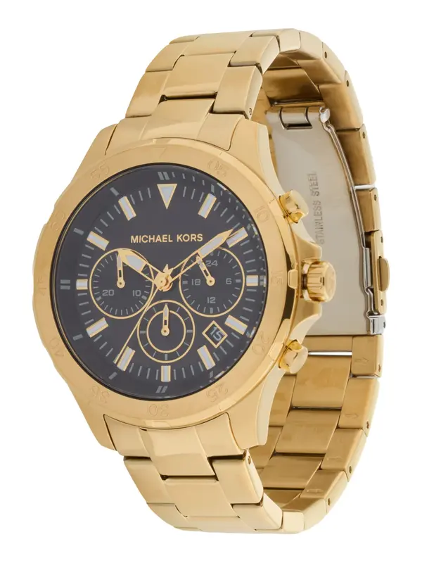Michael Kors Michael Kors Analogni sat 'GRAYSON'  zlatna / crna