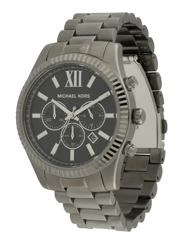 Michael Kors Michael Kors Analogni sat 'LEXINGTON'  antracit siva / crna
