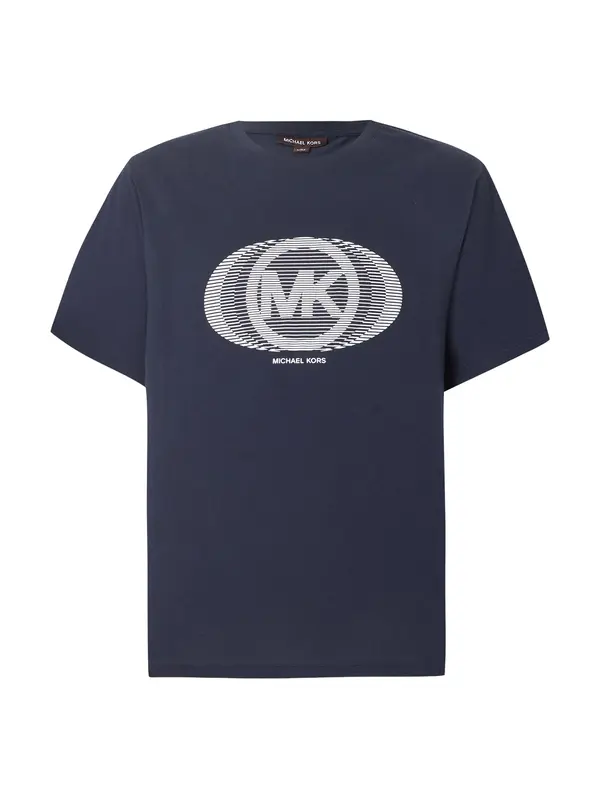 Michael Kors Michael Kors Majica 'VICTORY'  noćno plava / bijela