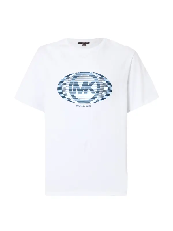 Michael Kors Michael Kors Majica 'VICTORY'  plava / bijela