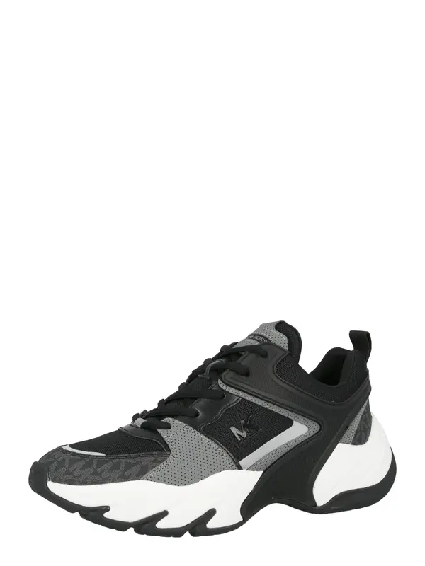 Michael Kors Michael Kors Niske tenisice 'CHASE'  siva / crna